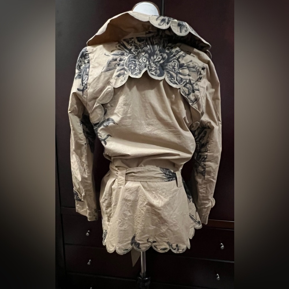 Lamb, Jacket, Raincoat, Button-Down, Copper Butto… - image 3